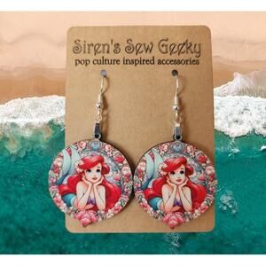 Ariel the Little Mermaid Disney Earrings